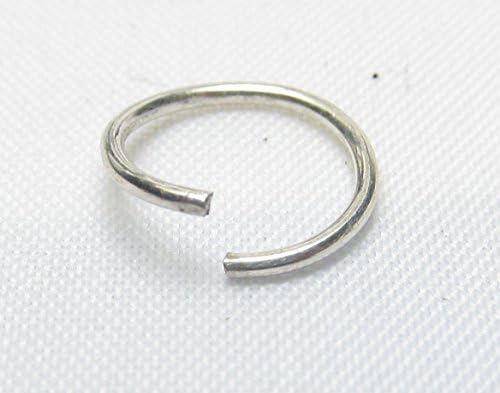 Set of 3, 12 to 24 Gauge, Body Jewelry, Sterling Silver, Gold and Rose Gold