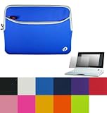 2n1 Combo - Assorted Colors - Durable Neorpene Sleeve Case with Extra Pocket + Bundle with Screen Preoctor Shield Compatible with Lenovo S10 10.2-Inch Ideapad - (Lenovo S10 Laptop NOT included)
