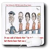 Londons Times Funny Music Cartoons - Taking Famous Prisoners - Mouse Pads