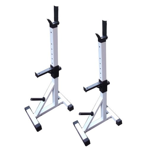 Heavy Duty Adjustable Squat Stands Deluxe Version, Squats, Build legs