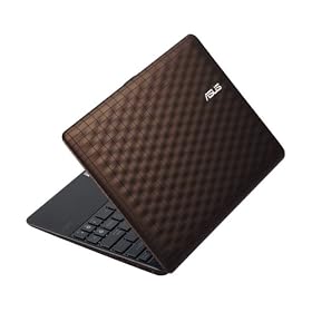 Asus Eee PC 1008P-KR-PU17-BR 10.1-Inch Intel Atom Netbook Computer (Coffee Brown)