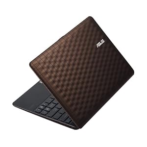 Asus Eee PC 1008P-KR-PU17-BR 10.1-Inch Intel Atom Netbook Computer (Coffee Brown)