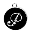 Fleur De Lis Monogram Necklace - P