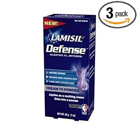 Lamisil At Defense Cream To Powder, 1-Ounce Boxes (Pack of 3)