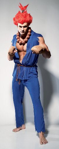 Street Fighter Akuma Mens Med Adult Halloween Costume