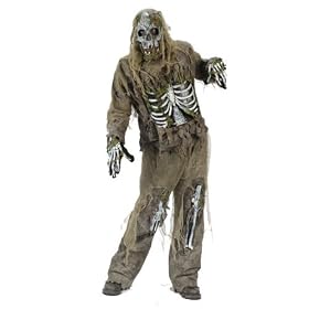 Fun World Costumes Men's Mens Skeleton Zombie