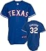 Josh Hamilton Jersey: Adult 2010 Majestic Alternate Blue Replica #32 Texas Rangers Jersey