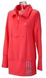 09-Q3　adidas(アディダス）　365 ｲﾒｰｼﾞﾊｰﾌｼﾞｯﾌﾟﾛﾝｸﾞｽﾘｰﾌﾞTｼｬﾂ　アｰトレッドF09/ピンクメットF09　P29041_S