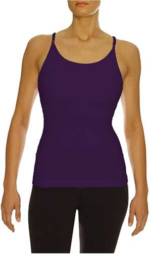 Beyond Yoga Supplex Straight Back Camisole (Plum, Small)