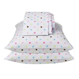 Circo® Polka-Dot Flannel Sheet Sets Circo® Polka-Dot Flannel Sheet Sets
