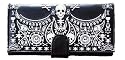 Lounge Fly Skull Bandana Multipurpose Long Wallet