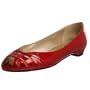 Stuart Weitzman Women's Lowkey Open Toe Flat