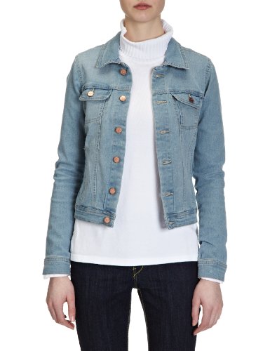 ONLY Damen Jacke, 15064317, Gr. 38 (M), Hellblau (DENIM) Preisvergleich