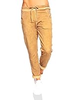 SO Cachemire & Knitwear Pantalón Deporte Mory (Mostaza)