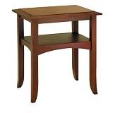 Winsome Wood End Table, Antique Walnut
