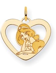 Disney Jasmine Heart Charm