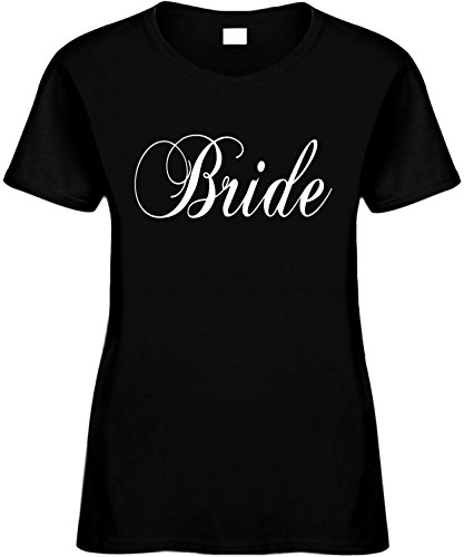 Women's Wedding T-Shirt (BRIDE) Ladies Bridal Party Tee Shirt