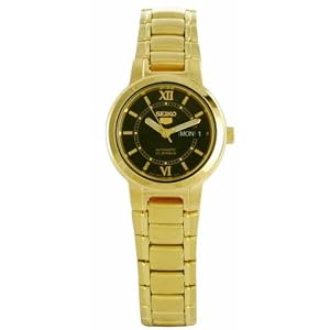 Seiko Wrist Watches-Seiko 5 Women's Ladies SYME78 Automatic Mechnical Self-Winding Black Dial Watch