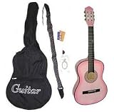 Acoustic Pink Guitar