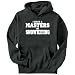 I Have A Master In Snowkiting Sports Mens Hoodie (Dark Silver, Size Large)