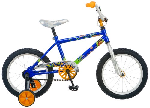 Diego Boy's Dino Bike (Blue, 16-Inch)