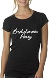 Bachelorette Party Cursive Font Longer Length Women