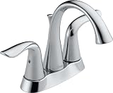Delta Lahara 2538-MPU Chrome Two Handle Centerset Lavatory Faucet