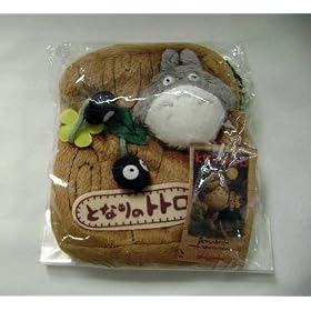 Totoro: Small Plush Travel Purse with Gray Totoro