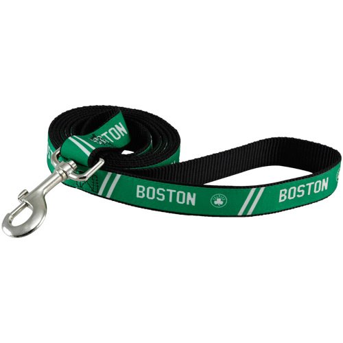 Boston Celtics 6' Kelly Green-Black Dog Leash