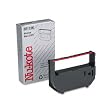 Nu-Kote BR113N Nylon Calculator Ribbon (Black/Red)