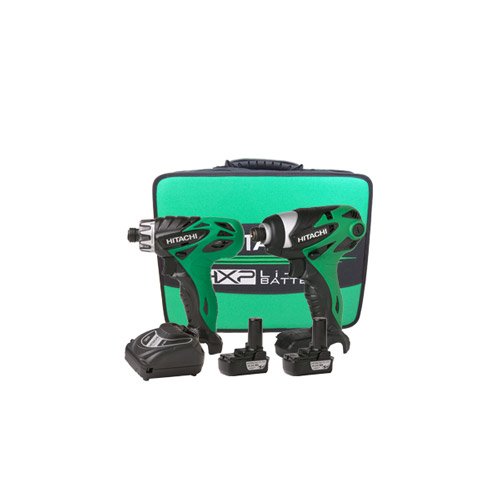 Hitachi KC10DAL - 10.8v DB10DL & WH10DL Micro Drill + Impact Combo Kit