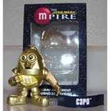 Star Wars Yellow M&M MPire C3PO Christmas Ornament