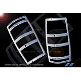 07-11-GMC YUKON Chrome Tail Light Covers by SES Trims