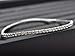 Imixlot® 1 Row Silver Rhinestones Stretch Chain Anklet Bracelet for Women Lady