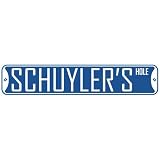 SCHUYLER HOLE  STREET SIGN