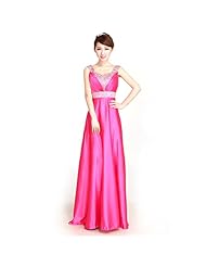 Strapless Fit-and-Flare Sheath Polyester/Satin Sequined Sleeveless Bridesmaid Dress 