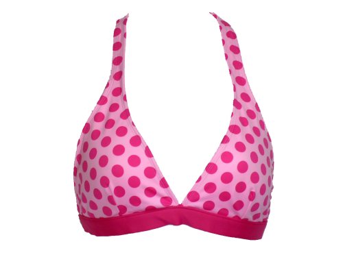 Jag Dotted Halter Bikini Top