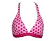 Elite Jag Dotted Halter Bikini Top Only 10 Left
