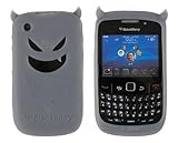 Soft Devil Case for BlackBerry Curve 8520 / 8530 / 9300 - Grey