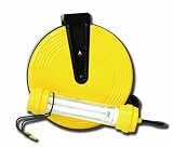 Bayco SL-827 OSHA 13-Watt Fluorescent Work Light on 50-Foot Metal Reel