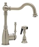Blanco 157-052-ST Blancograce Kitchen Faucet Satin Nickel Solid Brass