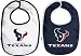 Houston Texans Newborn 6-9 mos. 2-Pc Team Bib Set