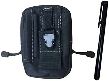 FRvictory(TM) Universal Multipurpose Big Capacity Oversize Tactical Smartphone Holster EDC Security Accessible Carry Accessory Pouch Belt Loops Waist Bag Pocket Money Pocket for 4.7 inches iPhone 6 5.5 inches iPhone 6 Plus Samsung Galaxy Note N9000 Note Edge Galaxy S6 SM-G9200 S6 Edge SM-G9250 Motorola Turbo New Moto X