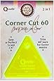 Alicia's Attic Qtools Corner Cut 60 deg. 2 In 1