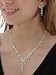 Dazzling Crystal Rhinestone Necklace and Matching Earrings