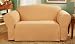 Asbury Matelasse Gold Sofa Slipcover