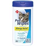 Tropiclean Allergy Relief Pet Wipes, 25 Count