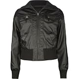 FULL TILT Faux Leather Girls Jacket