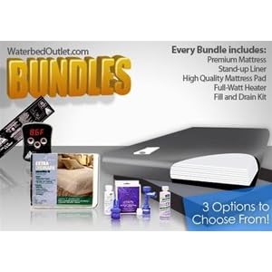 RUBY 4K 95% Waterbed Mattress Bundle