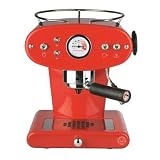 FrancisFrancis 201032 X1 Trio espresso machine in red.